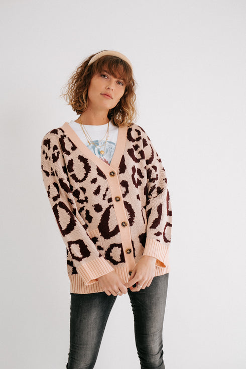 I'm Yours Leopard Cardigan
